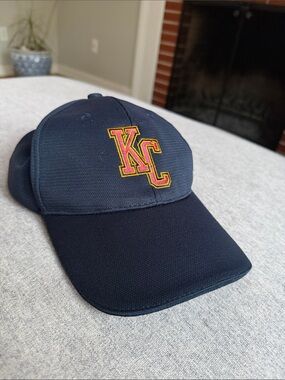 KC Embroidered Logo Navy Baseball Cap
